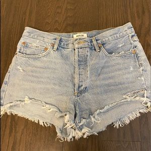 Agolde Jean shorts